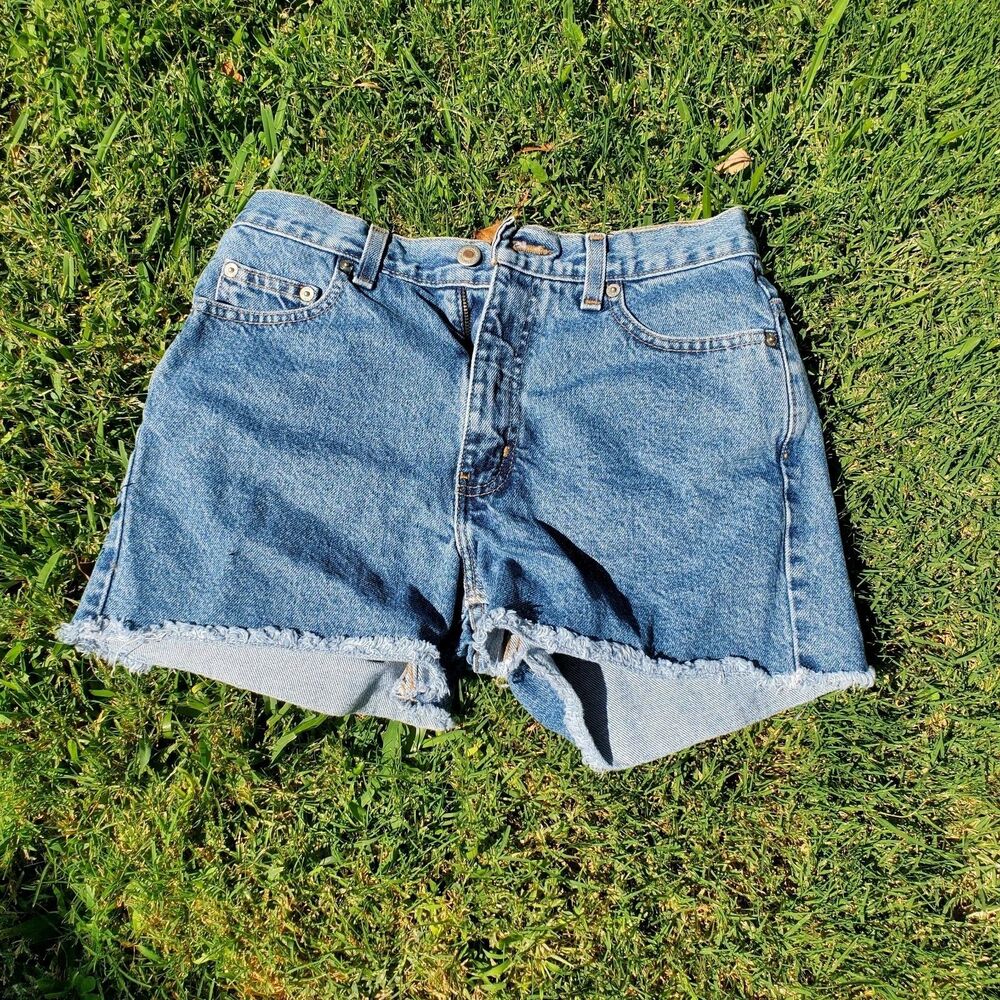 London Jean Denim Shorts Size 4 - Picture 1 of 10